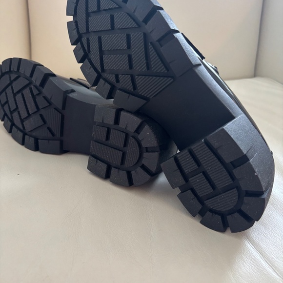 Madden Girl Chunky Patent Loafers - Picture 3 of 6